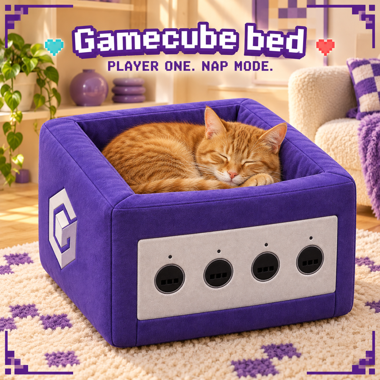 Gamecube bed — gallery